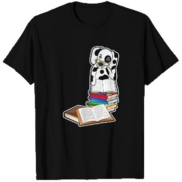 Discover Book Reading Dalmatian Dog Lover T Shirts