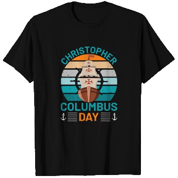 Discover Columbus Day for Christopher Columbus lover T Shirts