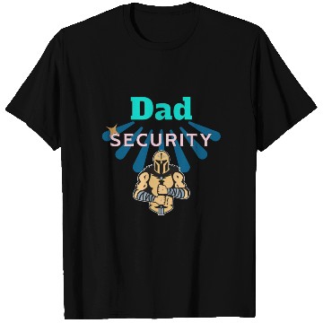 Discover Dad Security T Shirts