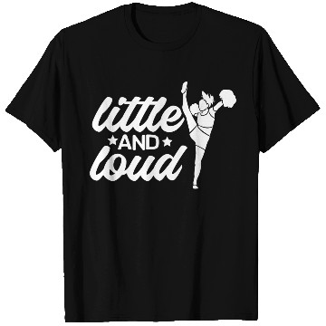 Discover Funny Little And Loud Cheerleading T Shirts