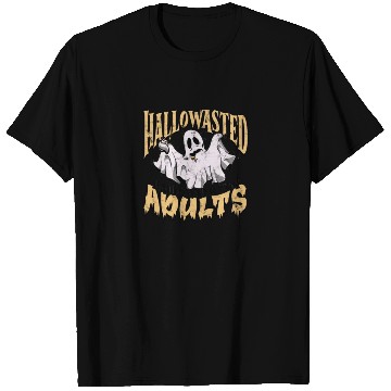 Discover Hallowasted - Halloween for adults - happy T Shirts