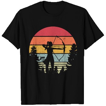Discover Archery Lady Bows And Arrows Hunting Sports T Shirts