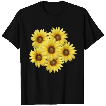 Discover Sunflower Sheet Stickers T Shirts