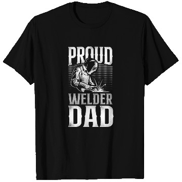 Discover Welder Welding Dad Father Vintage T Shirts