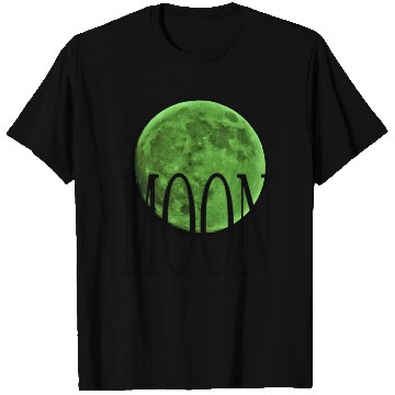 Discover Cradle - Emerald Green Moon T Shirts