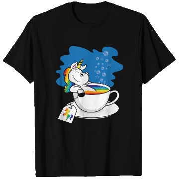 Discover Unicorn tea T Shirts