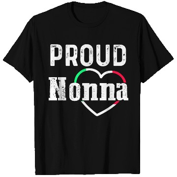 Discover Proud Nonna Italian Grandma T Shirts