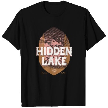 Discover Hidden Lake - The Nomad Lifestyle T Shirts