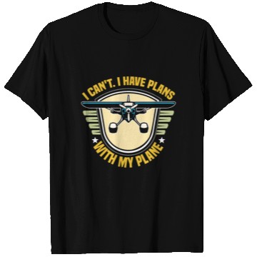 Discover Airline Pilot Pun Aircraft Plans With My Plane T Shirts