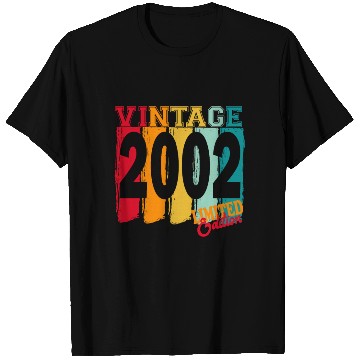 Discover Vintage 2002 Vintage Retro Birthday T Shirts