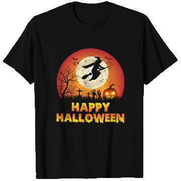 Discover Happy Halloween Witch T Shirts