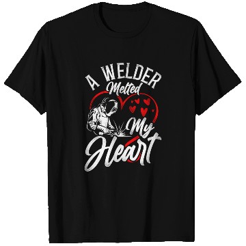 Discover Welder Welding Girlfriend T Shirts