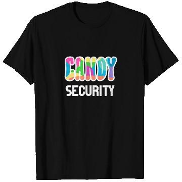 Discover Funny Candy Security Halloween Gifts T Shirts