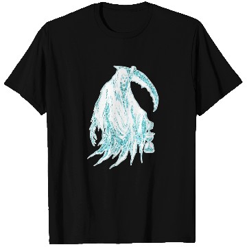 Discover Funny Haloween Green Grim Reaper Costume T Shirts