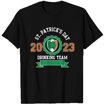 Discover Funny St Patricks Day Drinking Team 2023 Irish T Shirts