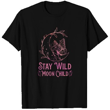 Discover Funny Stay Wild Moon Child T Shirts