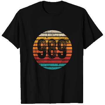 Discover Distressed Vintage Sunset 989 Area Code T Shirts