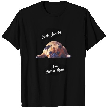 Discover Sad Lonely And Bad At Math, Funny styles, T Shirts