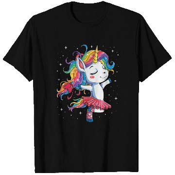 Discover Unicorn Ballet Dancer T Shirts