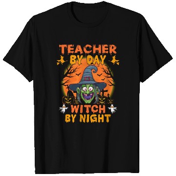 Discover Teacher By Day Witch By Night T Shirts
