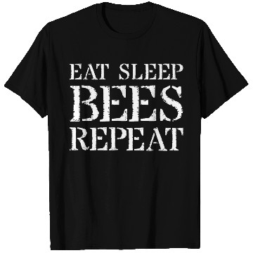 Discover Beekeeper T Shirts Gift For Beekeeping Eat Sleep