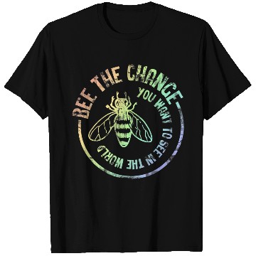 Discover Bee T Shirts For Women Save The Bees Rainbow Pride
