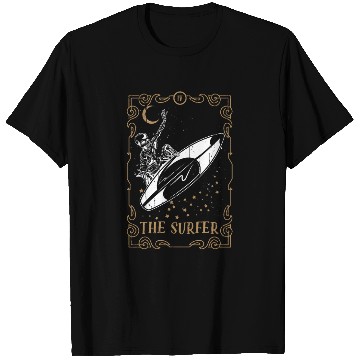 Discover Tarot Card Occult Club Gothic Surfer T Shirts