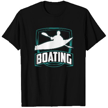 Discover Boating Kayak Ship Boat Captain Yacht T Shirts