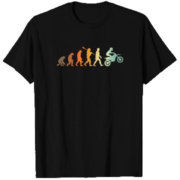 Discover Motocross Biker Evolution Motorcross T Shirts
