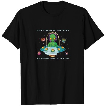 Discover Alien Extraterrestrial Area 51 UFO Space Geek Gift T Shirts