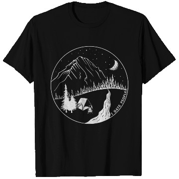 Discover I Hate People Camping T Shirts