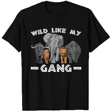 Discover Bold As A Lion Gang Animal Wild Animals Lifestyle T Shirts