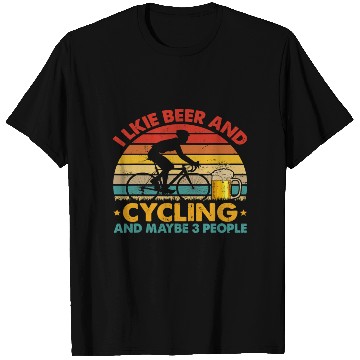 Discover Halloween Vintage Retro I Like Beer And Cycling T Shirts