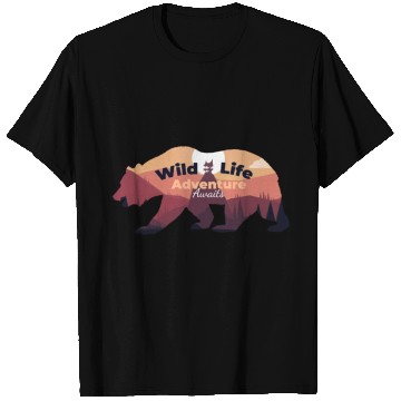 Discover Wild life adventure awaits T Shirts