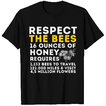 Discover Respect The Bees Bee Lover Beekeeping Beekeeper T T Shirts