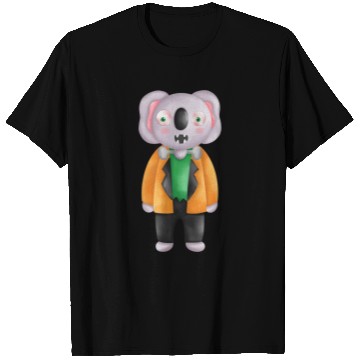 Discover Koala bear in a zombie costume T Shirts