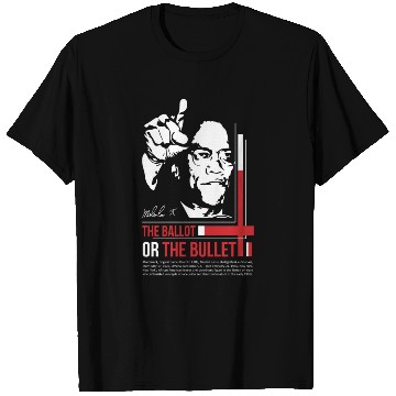 Discover MALCOLM X Motivation quote T Shirts