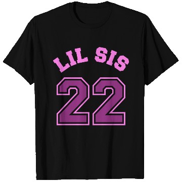 Discover Lil Sis 2022 Little Sister Baby Family Birth Child T Shirts