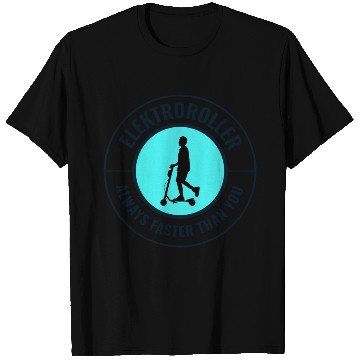 Discover Electric Scooter Driver Motorized E-Scooter T Shirts
