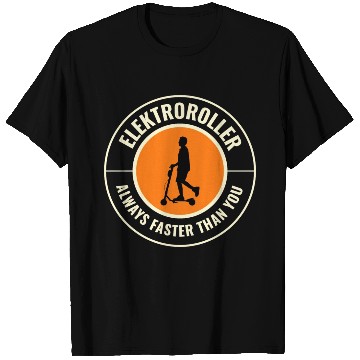 Discover Electric Scooter Driver Motorized E-Scooter T Shirts