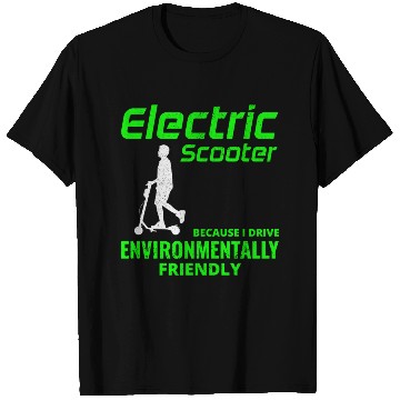 Discover Electric Scooter Driver Motorized E-Scooter T Shirts