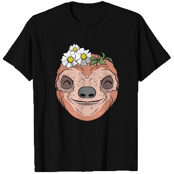 Discover Flower Sloth T Shirts