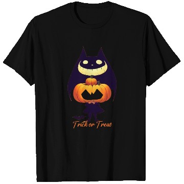 Discover Bat Trick or Treat T Shirts