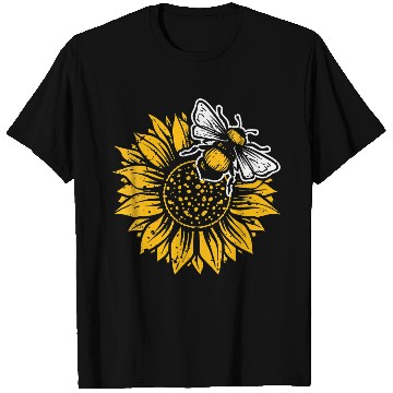Discover Womens Bumblebee Sunflower Springtime Save The Bee T Shirts