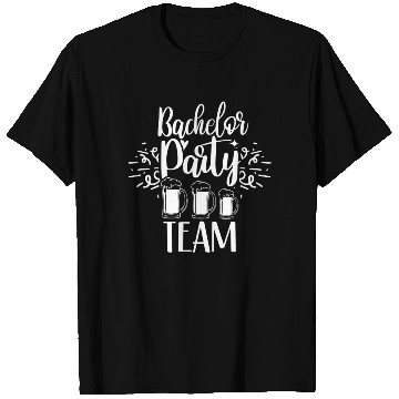 Discover Bachelor Party Team Bride Groom T Shirts