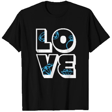 Discover Jewelry Love Diamond Stone Jewellery Gemstone T Shirts