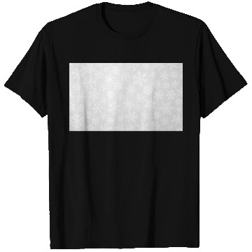 Discover White Snowflakes Christmas Pattern T Shirts