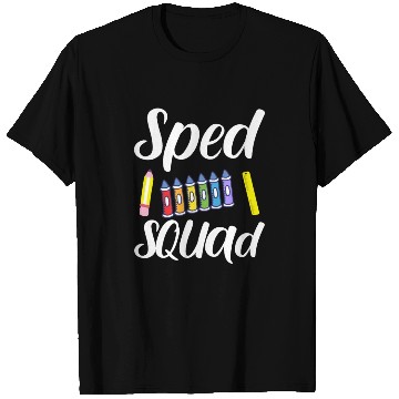 Discover SPED Squad Special Education Teacher T Shirts