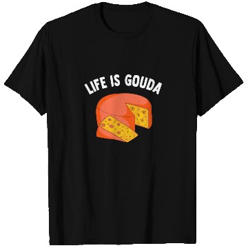 Discover Gouda Cheese Slices charcuterie cheese board T Shirts