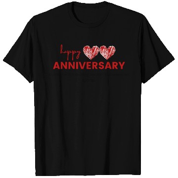 Discover Happy Anniversary for unisex T Shirts